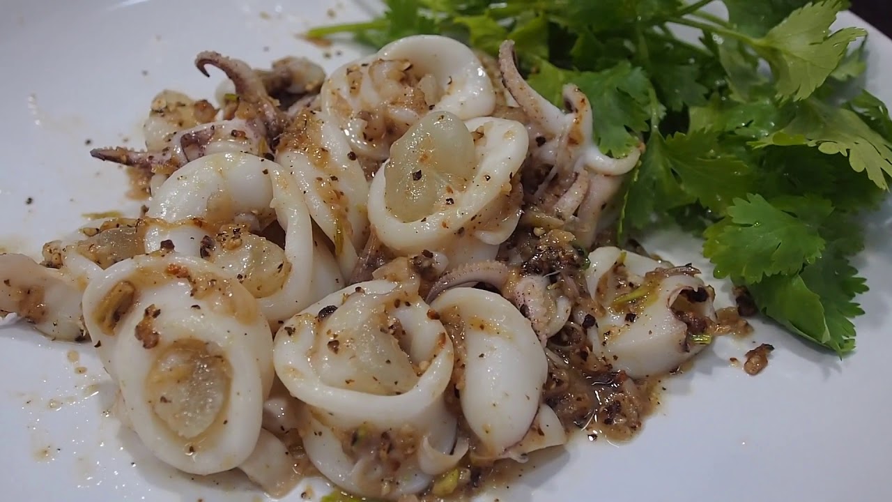 หมึกไข่ผัดน้ำปลา ศุภชัย เสมอมิตร โหน่งโชว์ l เข้าครัวกับคุณโหน่ง