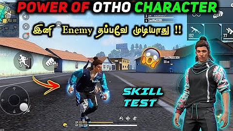 OTHO CHARACTER POWERS & ABILITIES FREE FIRE | OTHO SKILL TEST & GAMEPLAY IN TAMIL
