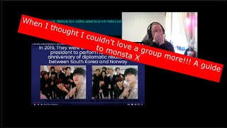 A HELPFUL GUIDE TO MONSTA X AND WONHO 2024 reaction (They met the King of Norway! I'm not okey! 😭💕)