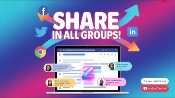 how to share to multiple groups on facebook at once