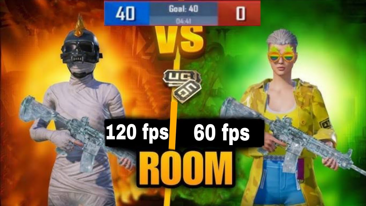 🔥 PUBG Mobile 120 FPS vs 60 FPS | Ultra Smooth Gameplay Comparison ...