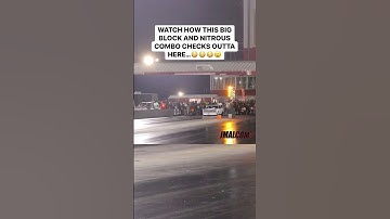 Watch this 600+ shot of nitrous go to work….