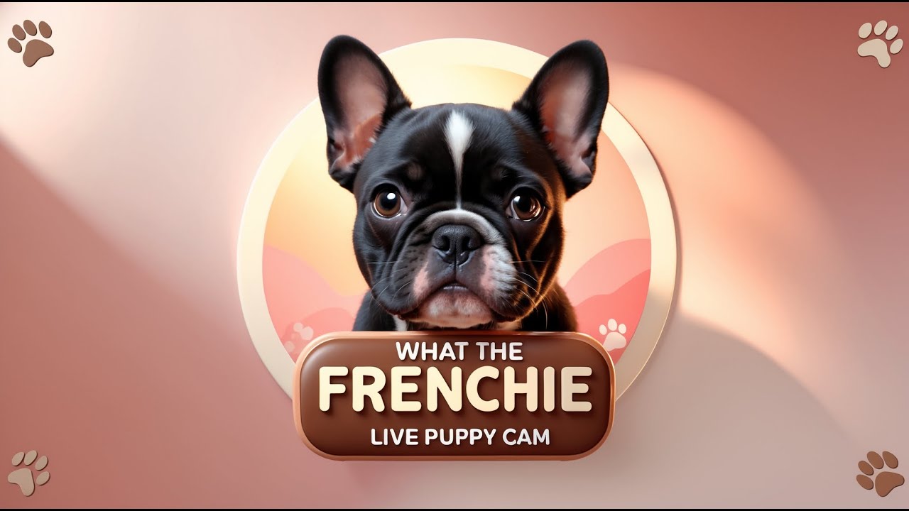 🐾 LIVE Frenchie Puppy Cam | Cream, Fawn & Sable French Bulldogs @whatthefrenchie