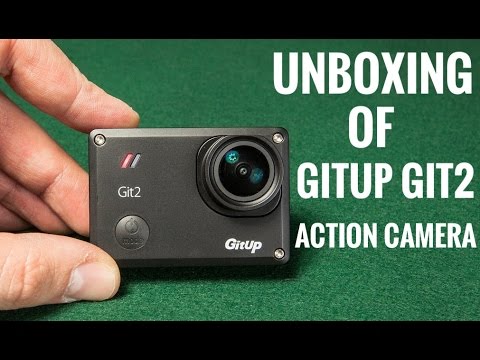 Unboxing of Gitup Git2 action camera