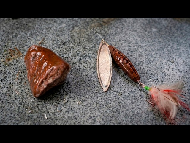 assemble fishing lures at home for money Making a Fishing Lure from a River Rock - Will It Catch Fish?