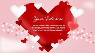 Create a Lovely Animated Heart Shape Design in PowerPoint screenshot 2