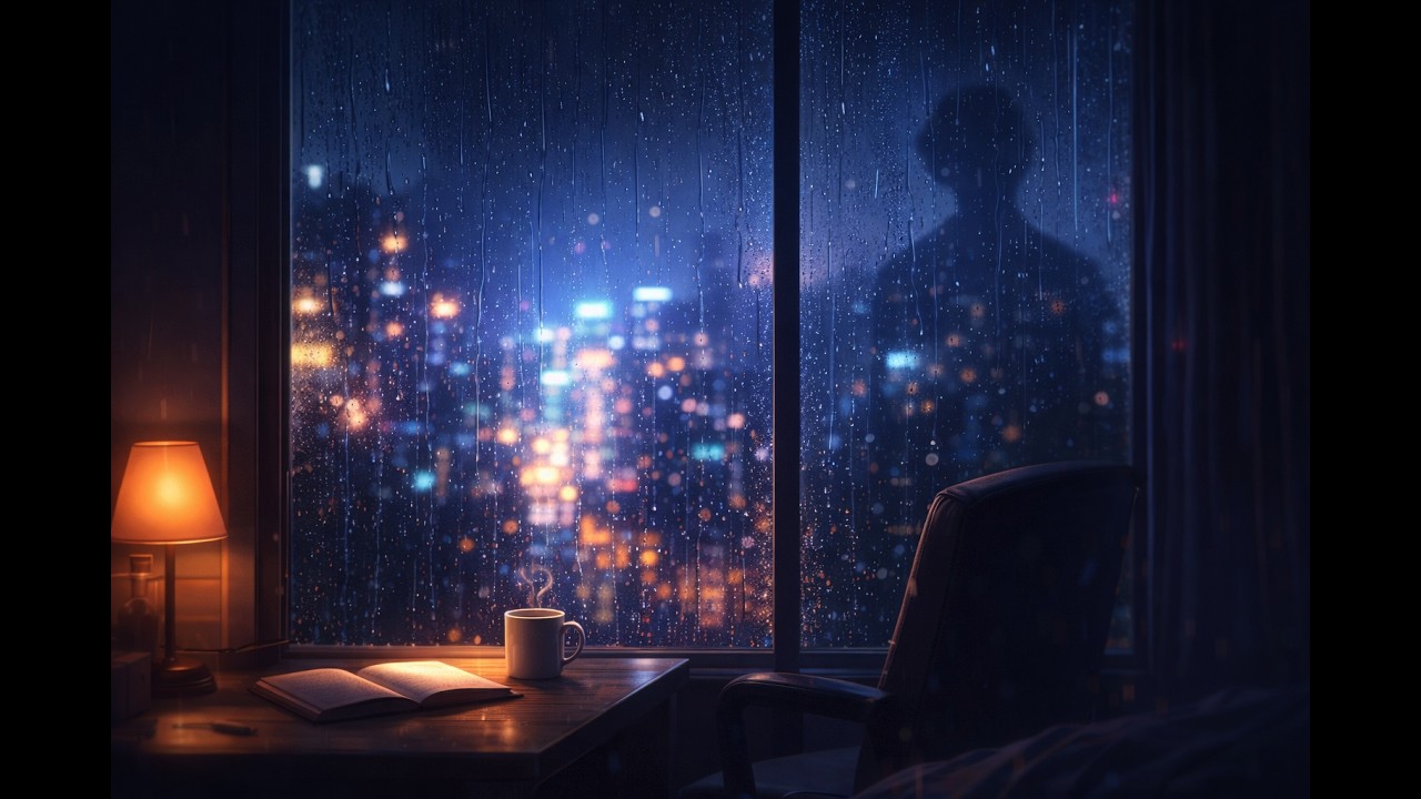 Rainy Night Lofi 🌧️ 1 Hour Deep Focus & Relax Study Music | Calm Beats ...