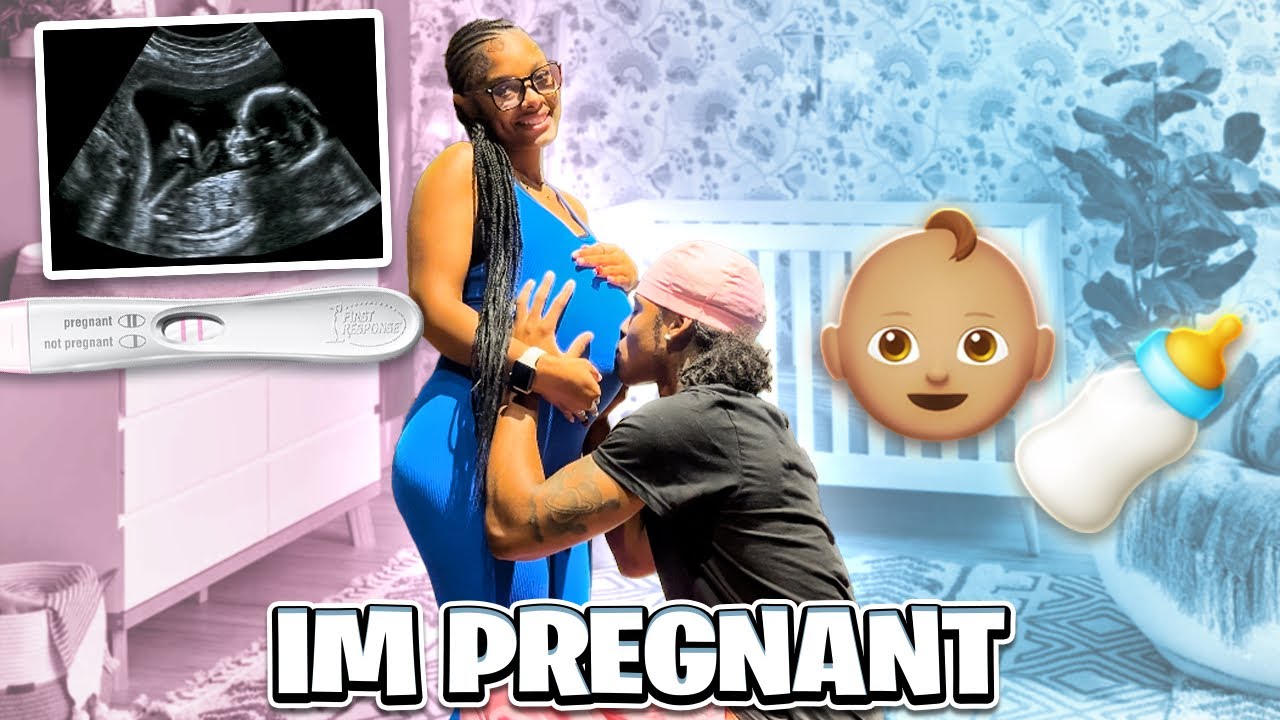 FINALLY ANNOUNCING THE NEWS *IM PREGNANT?! * 🍼👶🏽 YouTube