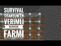 Sonoyuncu Survival Titanyum #1 En Verimli Balkabağı/Karpuz Farmı