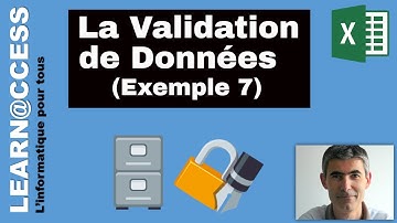 Excel - Outil Validation des Données (Leçon 7)
