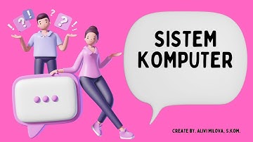 KOMPONEN SISTEM KOMPUTER