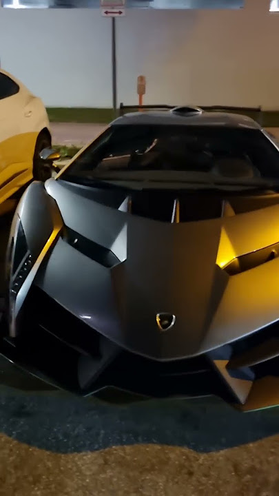 $10m Lamborghini Veneno SPOTTED in Miami