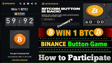 #BitcoinButton is Back! Press a Button, Win a Bitcoin