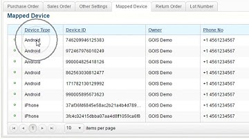 How to manage the owner settings in GOIS web app