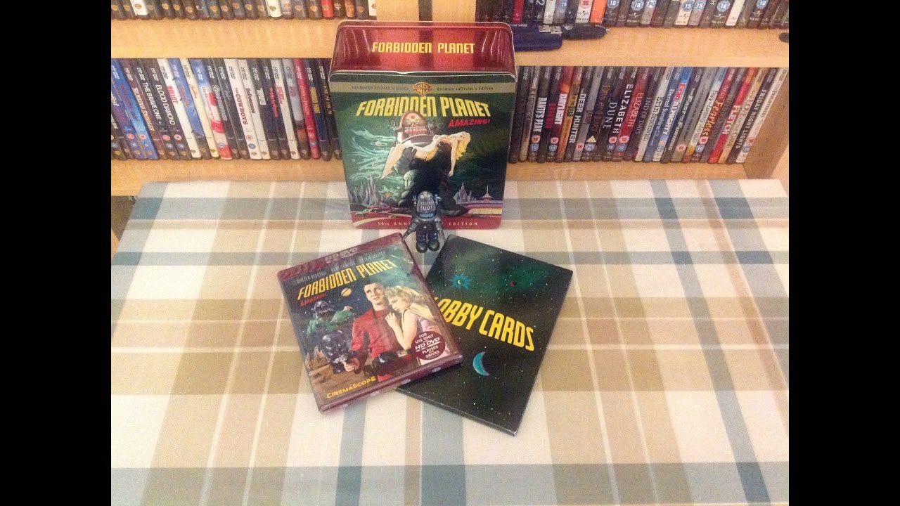 HD DVD Pickup. Forbidden Planet Collectors Tin - YouTube