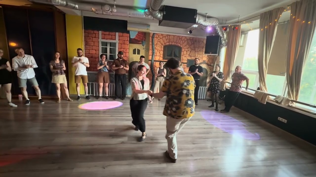 Lindy Hop M&M ProAm. Yana Shushakova & Roman Storchak 2nd place