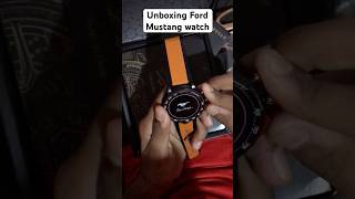 Unboxing Ford Mustang watch #tech #watch #ford #mustang