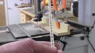 Wood Inlay Banding Made Easy Click the Link To Purchase the Rockler Thin Rip Jig...http://www.amazon.com/Rockler-Thin-Rip-Tablesaw-Jig/dp/B001DT1VMS/?