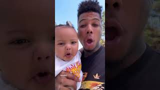 Spending Time With His Daughter