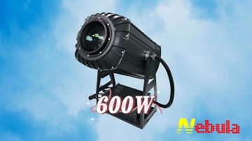 Nebula 600W water ripple gobo projector