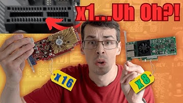 Can PCIe x8 (Or x4/x1) Fit Into x16 Slots? (And Vice Versa?)