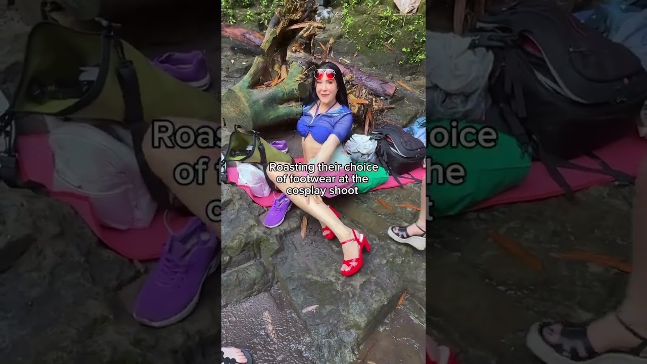 One Piece shoot at the waterfall MISTAKE OR??