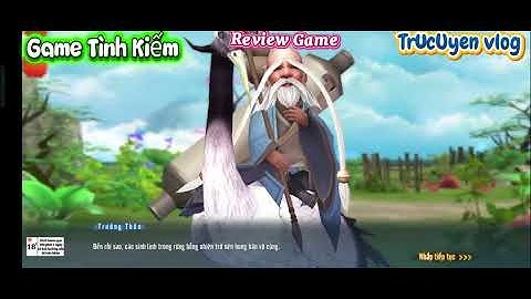 Trải nghiệm game Tình Kiếm 3D game nhập vai MMORPG hay nhất 2025Review game.