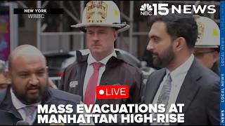 LIVE: 'Buckling' support beams trigger mass evacuations at Manhattan high-rise  - NBC 15