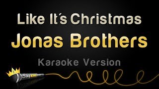 Jonas Brothers - Like It's Christmas (Karaoke Version) Resimi