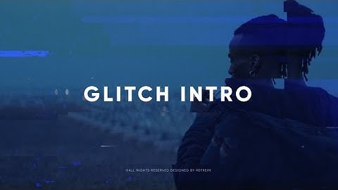 Glitch Intro Premiere Pro Templates