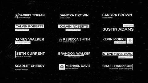 Apple Motion Template | Minimal Lower Thirds | FCPX & Apple Motion