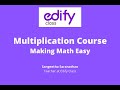 Multiplication | Edify class- India's number 1 online-interactive learning platform for kids