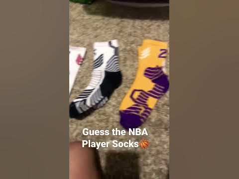 Guess the NBA Player Socks🏀 sry for not posting in awhile - YouTube