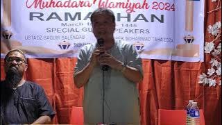 MUHADARAH ISLAMIYAH 2024 SHEIKH SAGUIR SALENDAB FULLVIDEO