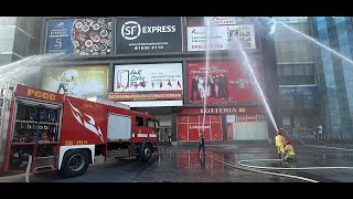 Diễn Tập Phòng Cháy Chữa Cháy Tại Trung Tâm Thương Mại Pico Plaza