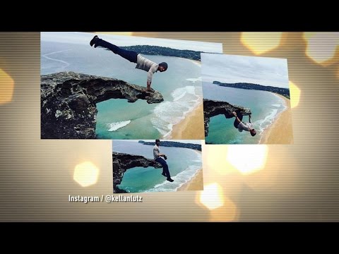 Actor Kellan Lutz Performs Daring Cliff Workout | ABC News ...