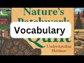 Nature's Patchwork Quilt Vocabulary Unit 2 Lesson 5 myView literacy Grade 3