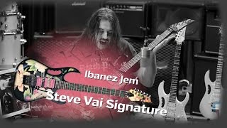 Setup on Fire - Ibanez jem Steve Vai signature