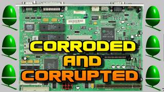 Acorn RISC PC 600 battery damage repairs