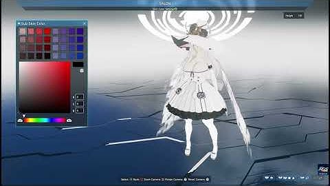 PSO2 NGS Character Creation Tutorial, Lux Witch Mia