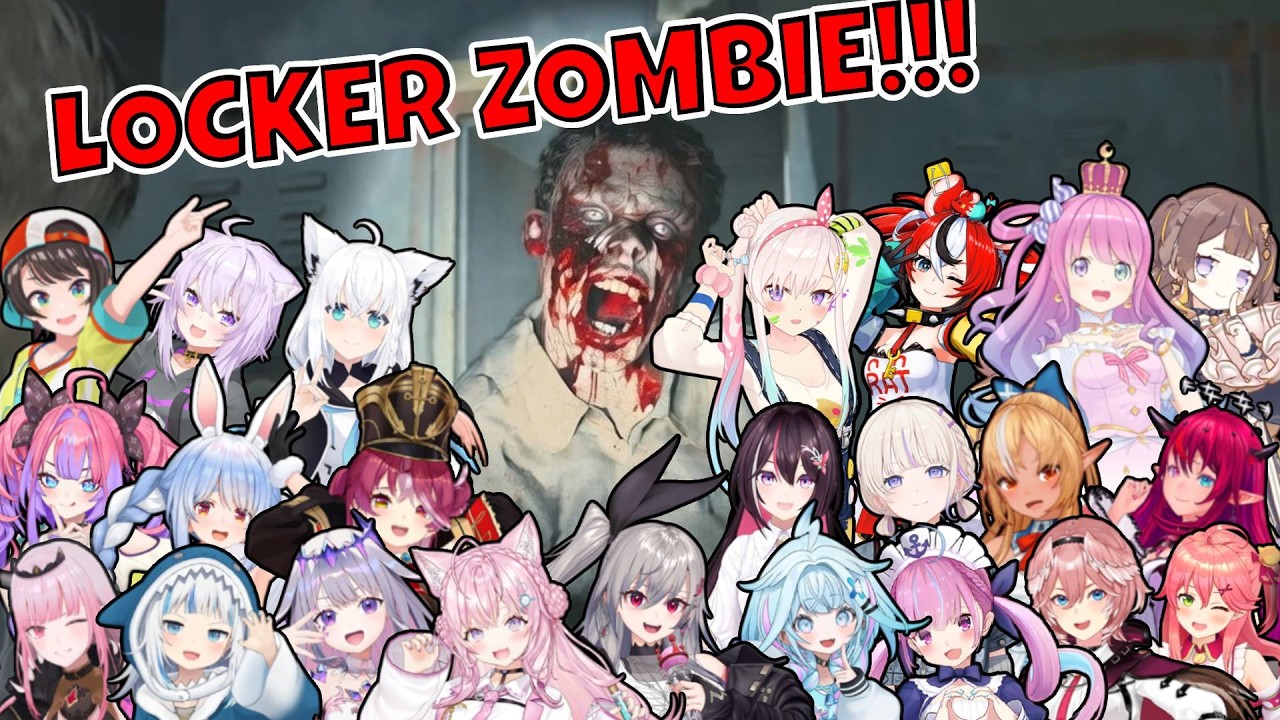 Реакция всех на зомби из шкафчика в ремейке Resident Evil 2.