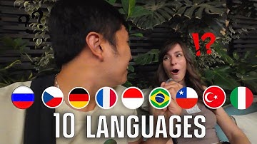 I go to a Language Exchange Event and SHOCK Everybody by SPEAKING Their Languages!😂🔥