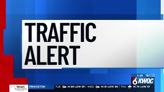 Traffic alert in Muscatine Clinton between Angle and Schiller closed for sewer work
