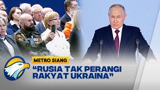 Vladimir Putin: Rusia Tak Perangi Rakyat Ukraina
