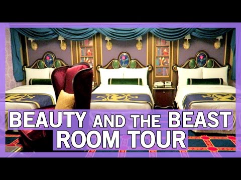 Beauty And The Beast Room Tour At Tokyo Disneyland Resort Youtube