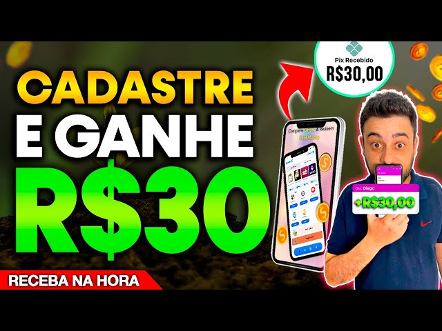 $30/Dia Grátis! Novo Jogo Que Ganha Dinheiro de Verdade Pagando