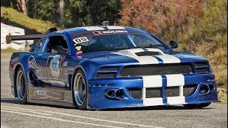 700Hp Roush Mustang V8 || Nitrous Boosted Monster - Simola HillClimb 2018