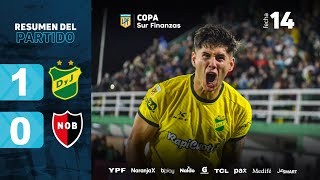 DEFENSA Y JUSTICIA 1 - 0 NEWELL’S I Resumen del partido I #CopaSurFinanzas 2024