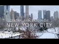 Central Park bajo nieve