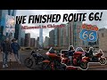 We Finished Route 66 in Chicago! | Riding Route 66 Santa Monica to Chicago | 2LaneLife Series | PT6